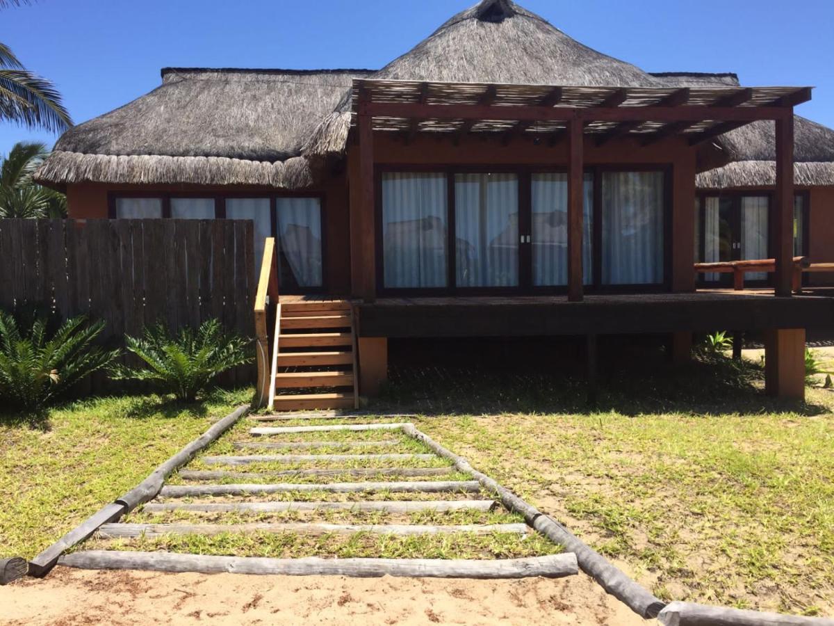 Eclectic Beach Retreat Cabo Nhamua Luaran gambar