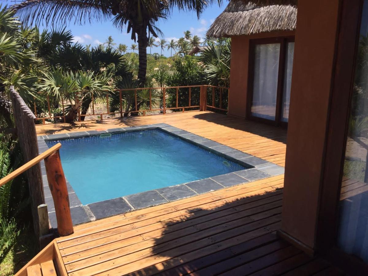Eclectic Beach Retreat Cabo Nhamua Luaran gambar