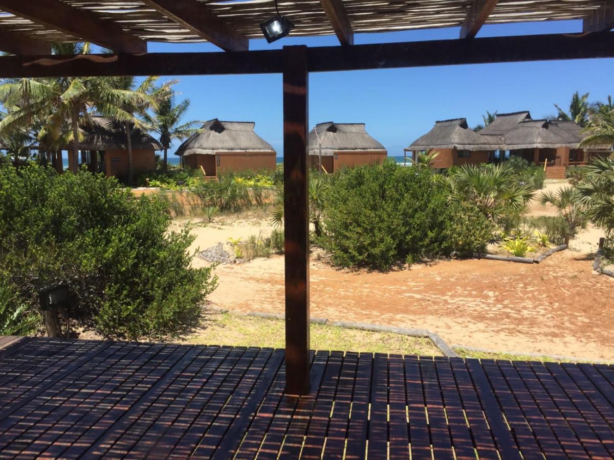Eclectic Beach Retreat Cabo Nhamua Luaran gambar