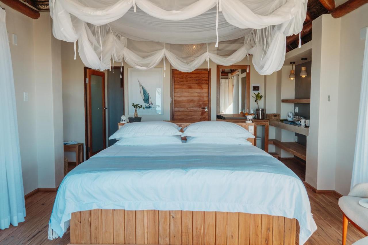 Eclectic Beach Retreat Cabo Nhamua Luaran gambar
