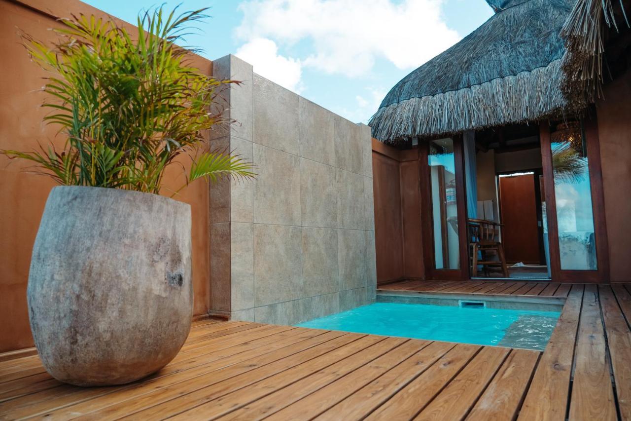 Eclectic Beach Retreat Cabo Nhamua Luaran gambar