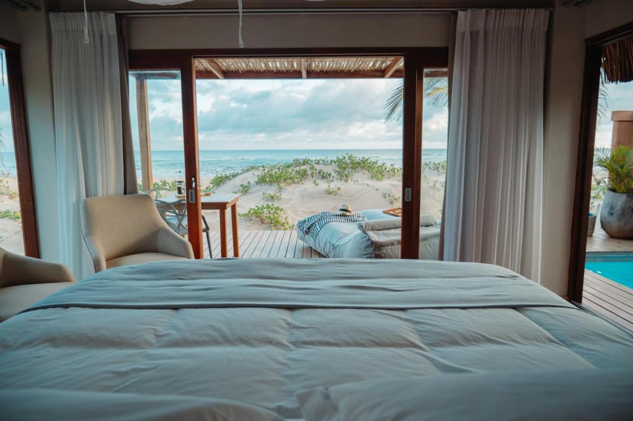 Eclectic Beach Retreat Cabo Nhamua Luaran gambar