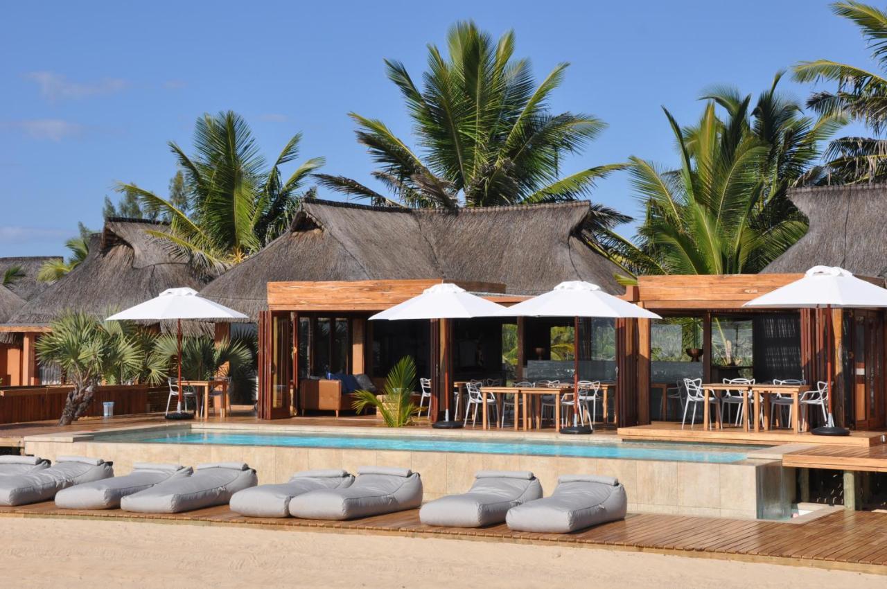Eclectic Beach Retreat Cabo Nhamua Luaran gambar